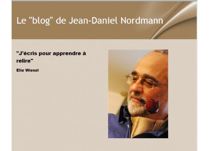 Le nouveau blog de Jean-Daniel Nordmann